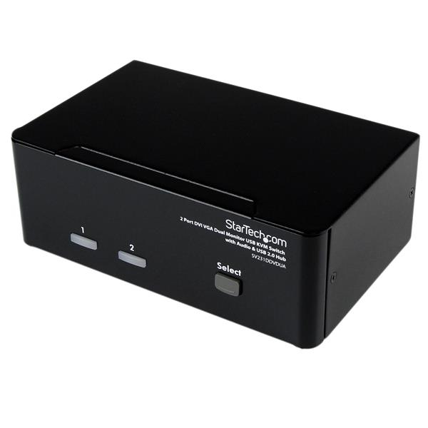 StarTech.com 2 Port DVI VGA Dual Monitor KVM Switch StarTech.com — view 2
