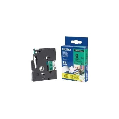 BROTHER TZE-721 - 9 mm Black-Green BROTHER — view 2