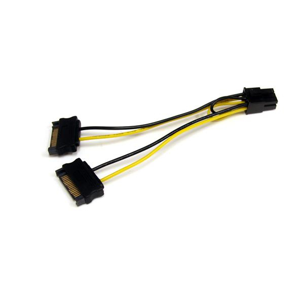 StarTech.com SATA to 6 Pin PCIe Power Cable Adapter StarTech.com — view 2