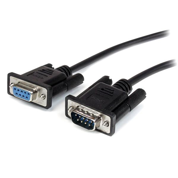 StarTech.com 2m Straight Through Serial Cable M/F BK StarTech.com — view 2