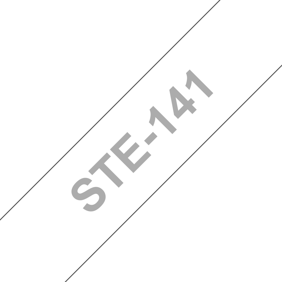 BROTHER Stamped Tape STE-141 - 18 mm Black BROTHER — view 2