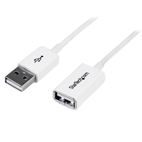 StarTech.com 3m White USB 2.0 Extension Cable - M/F. StarTech.com — view 2
