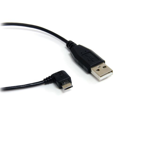 StarTech.com 6ft Micro USB Cable - Right Angle MicroB StarTech.com — view 2