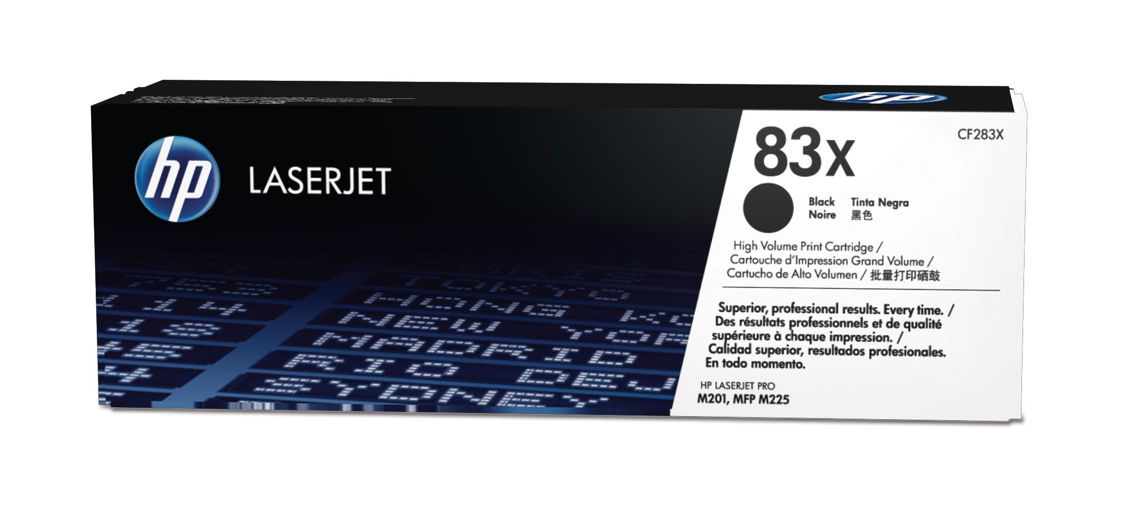 HP 83X BLACK HY LJ TONER CART CF283X HP — view 2