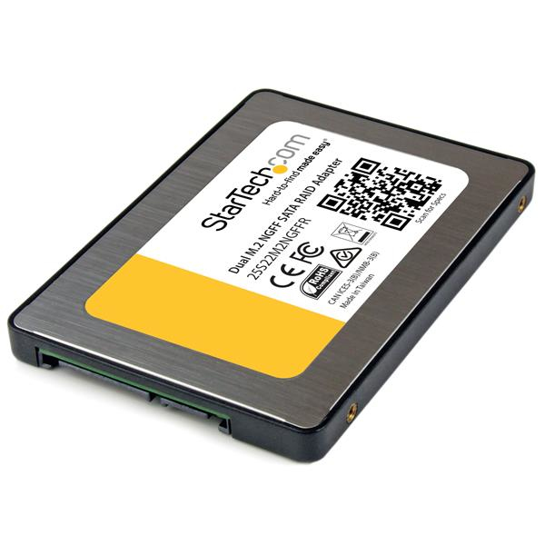 StarTech.com Dual M.2 NGFF SATA Adapter with RAID StarTech.com — view 2