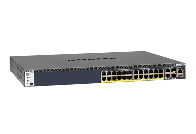 NETGEAR M4300-28G-POE+ FULLYMGD STCK LYR3 24X1G NETGEAR — view 2