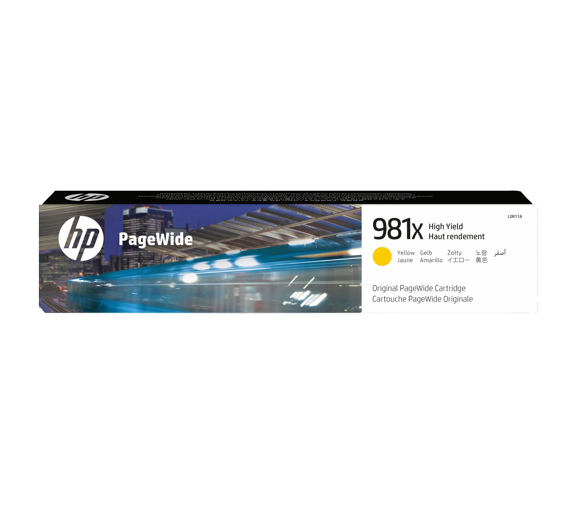 HP 981X HIGH YIELD YELLOW PAGEWIDE CRTG HP — view 2