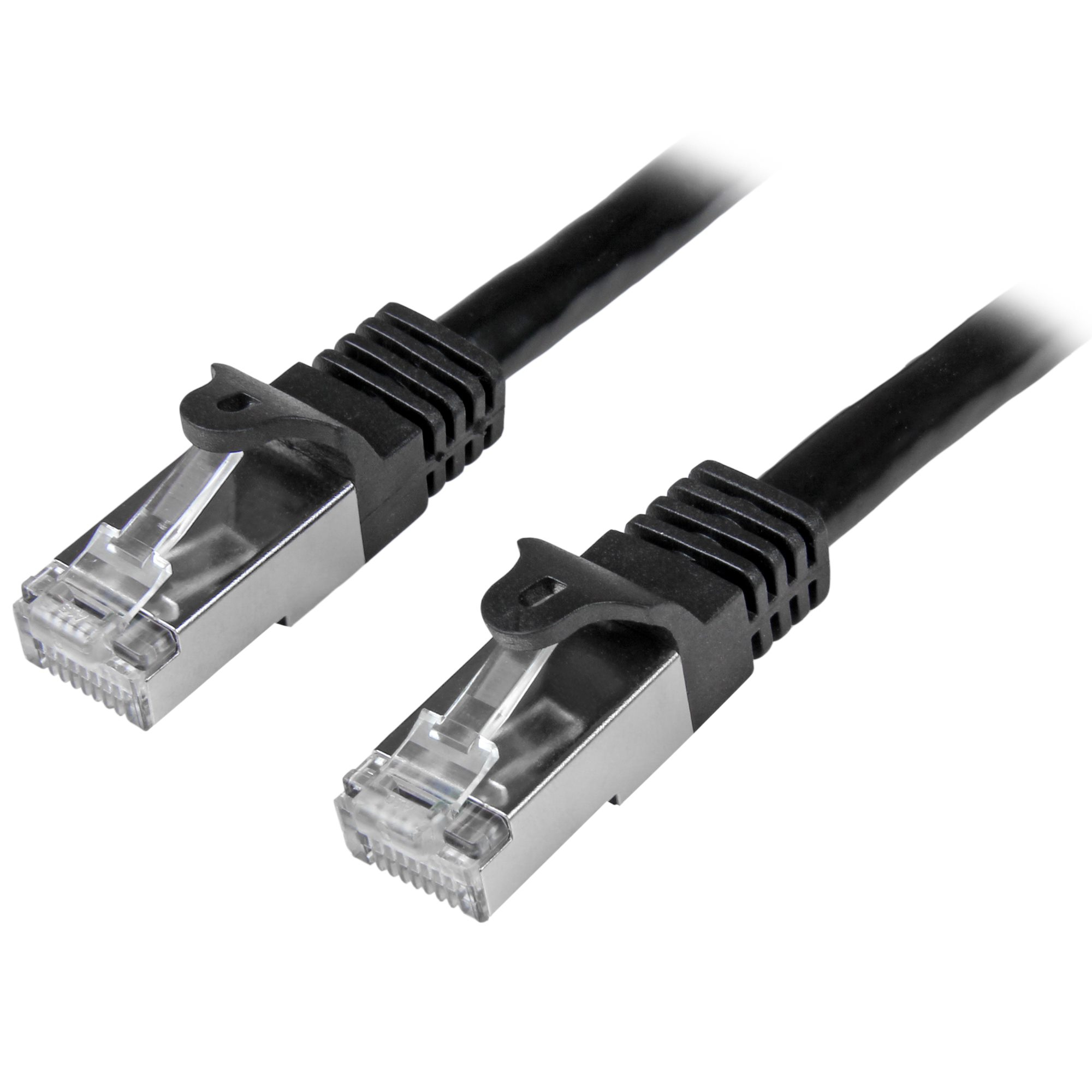 StarTech.com 2M CAT6 SFTP PATCH CABLE - BLACK StarTech.com — view 2