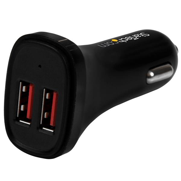 StarTech.com Dual Port USB Car Charger - 24W / 4.8A StarTech.com — view 2