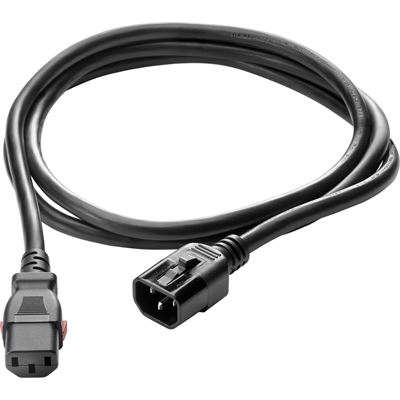 Hewlett Packard Enterprise C13/C14 WW 10A 1.4M BLK 6PC LCKNG PC Hewlett Packard Enterprise — view 2