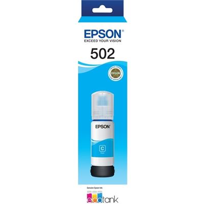EPSON T502 CYAN INK BOTTLE EPSON — view 2