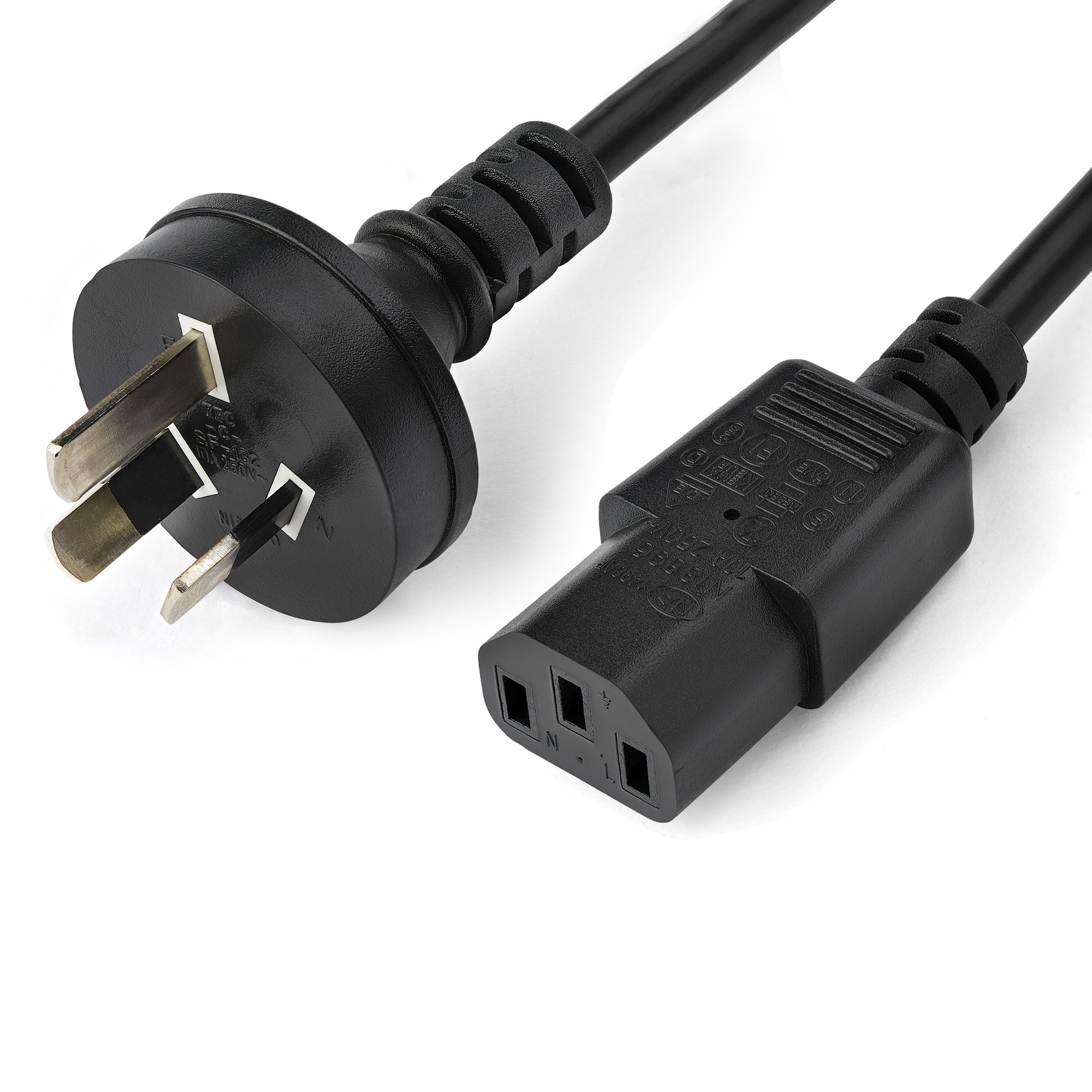 StarTech.com 2M POWER SUPPLY CORD AS/NZS 3112 TO C13 StarTech.com — view 2