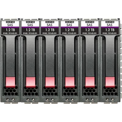 Hewlett Packard Enterprise HPE MSA 96TB SAS 7.2K LFF M2 6pk HDD Bdl Hewlett Packard Enterprise — view 2
