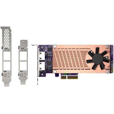 QNAP 2xPCIe2280M.2SS slotsPCIeGen3x4 2x Intel QNAP — view 2