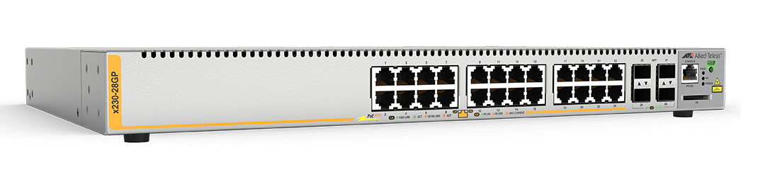ALLIED TELESIS 24X 10/100/1000T POE PORTS 4X SFP PORTS ALLIED TELESIS — view 2