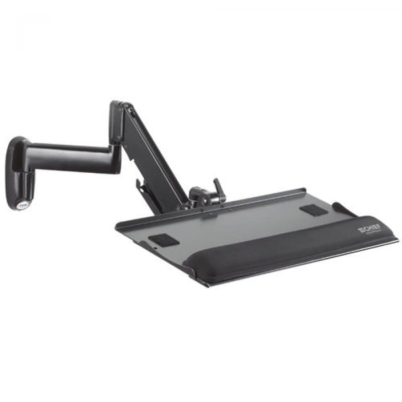 AV Supply Group HEIGHT ADJUSTABLE DUAL ARM WITH KEYBOARD AV Supply Group — view 2