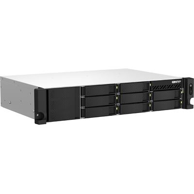 QNAP 8-Bay Business-HighEnd AMD NAS QNAP — view 2