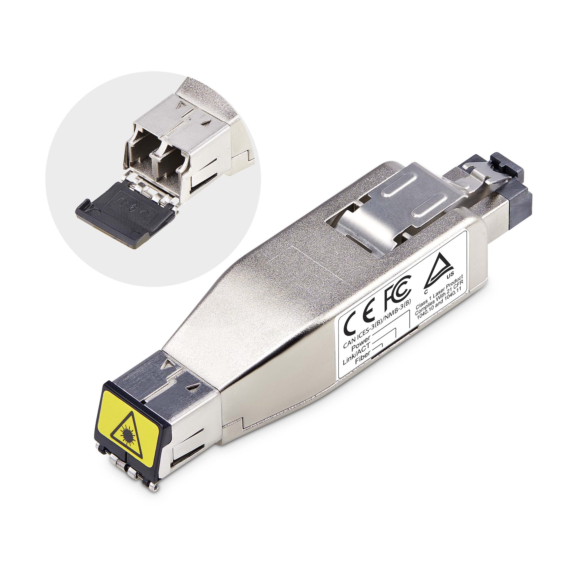 StarTech.com Gigabit Fiber to RJ45 Media Converter StarTech.com — view 2