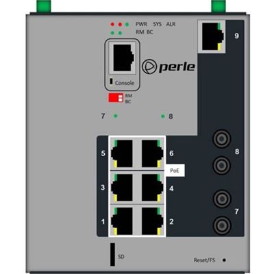 PERLE 509F2PP6T2SD40XT Ethern Switch PERLE — view 2