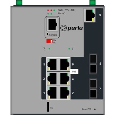 PERLE 509F2PP6C2SD40 Ethern Switch PERLE — view 2