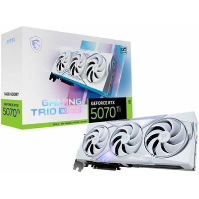 MSI RTX 5070 TI 16G GAMING TRIO OC WHITE MSI — view 2