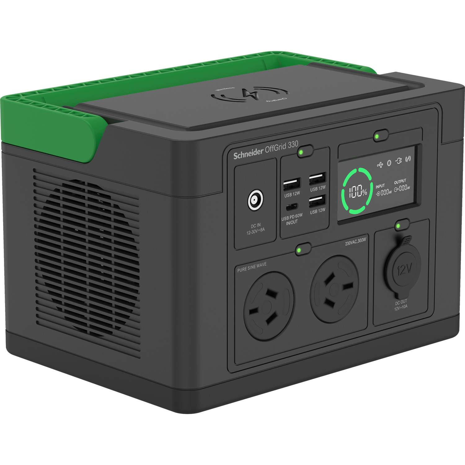 APC OFFGRID PORTBLE PWRSTN 330 230V 332WH LI APC — view 2