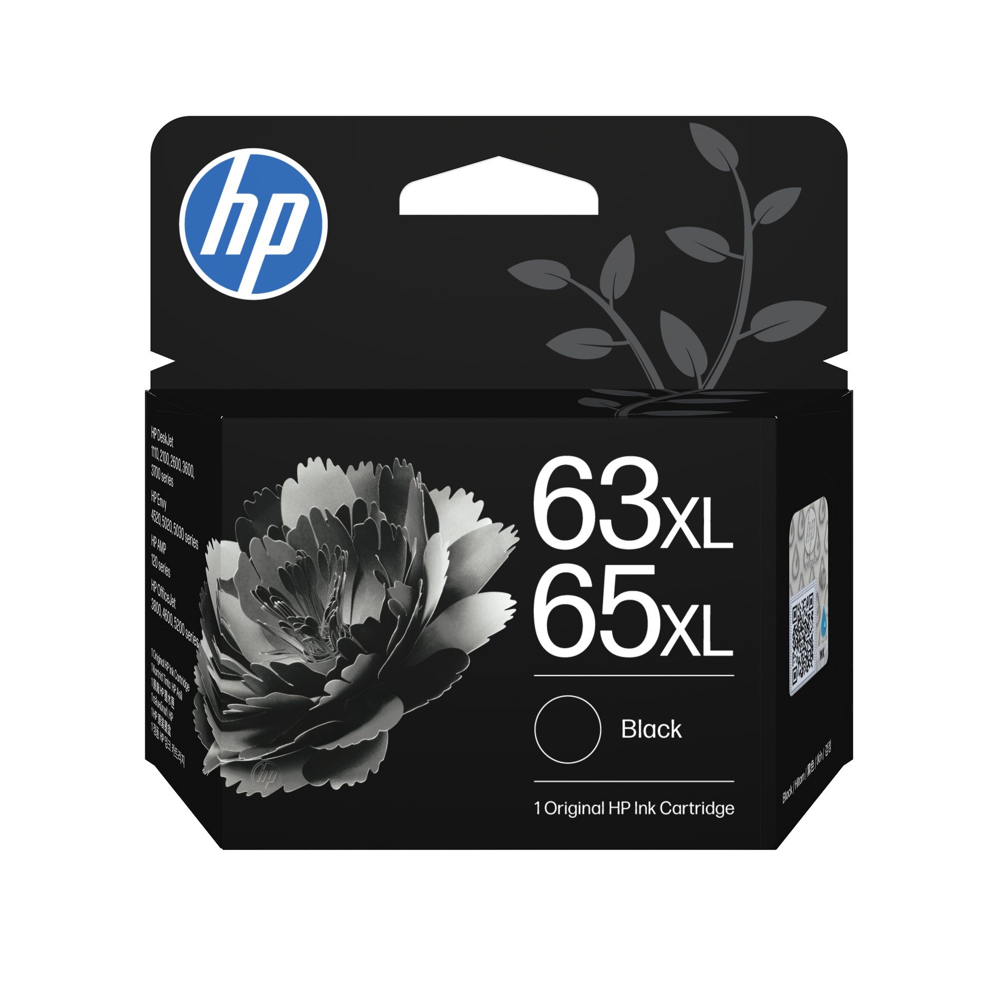 HP 63/65 XL High Yield Blk Original Ink HP — view 2