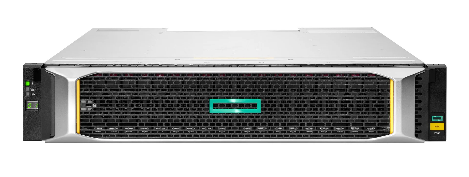 Hewlett Packard Enterprise HPE MSA 2060 SFF 2x10/25GbE iSCSI Array Hewlett Packard Enterprise — view 2