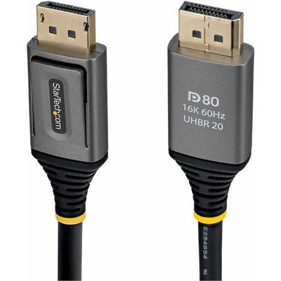 2m Certified DisplayPort Cable - DP80 StarTech.com — view 2