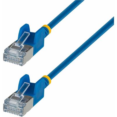 3m Black Ultra Slim CAT6a Cable StarTech.com — view 2