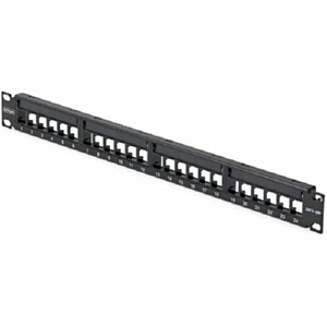 24 Port 1U Blank Keystone Patch Panel StarTech.com — view 2