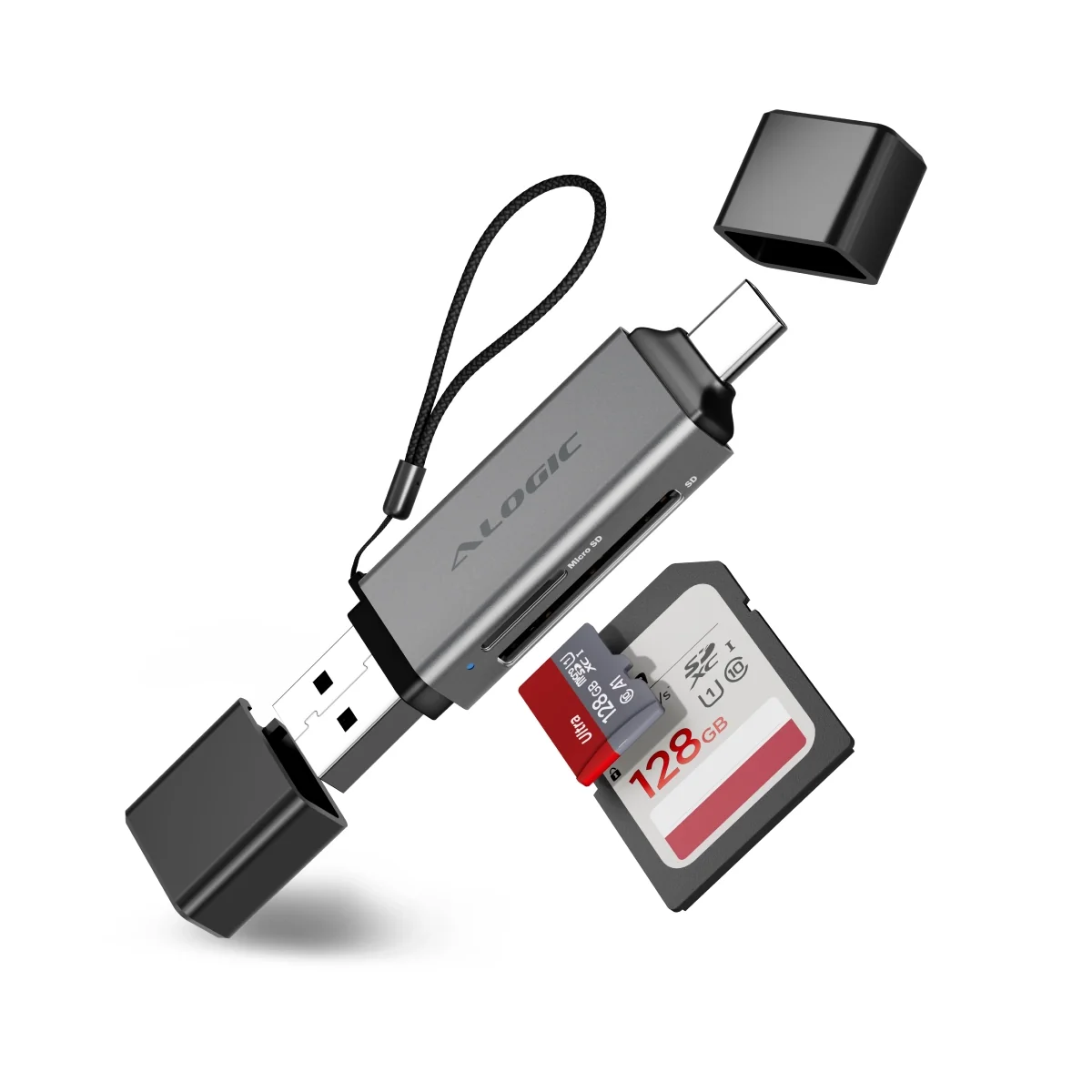 ALOGIC FLASH MINI USB MINI CARD READER ALOGIC — view 2