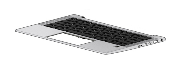 SPS-TOP COVER W/KB BL FR thumbnail 2