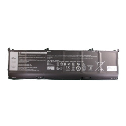 DELL 6 Cell Battery, 86Wh, Li-ion, Type 69KF2 thumbnail 1