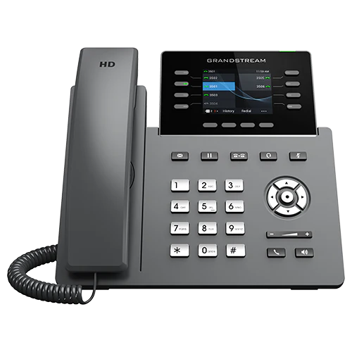 GRP2624 IP Phone 2.8"" Colour Screen 8-line PoE WiFi # Grandstream Networks — view 2