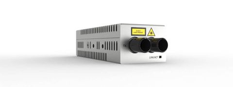 AT-DMC100/ST-40 Desktop Mini Media Converter- 100TX to 100FX ST Connector Allied Telesis — view 2