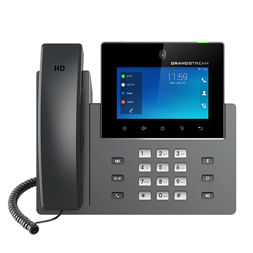 GXV3450 IP Android Video Phone 5"" Touchscreen 16-line Gigabit PoE Grandstream Networks — view 2