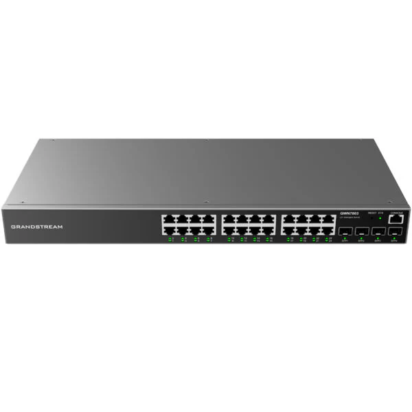 GWN7803 Layer 2+ Managed Network Switch 24-port Grandstream Networks — view 2