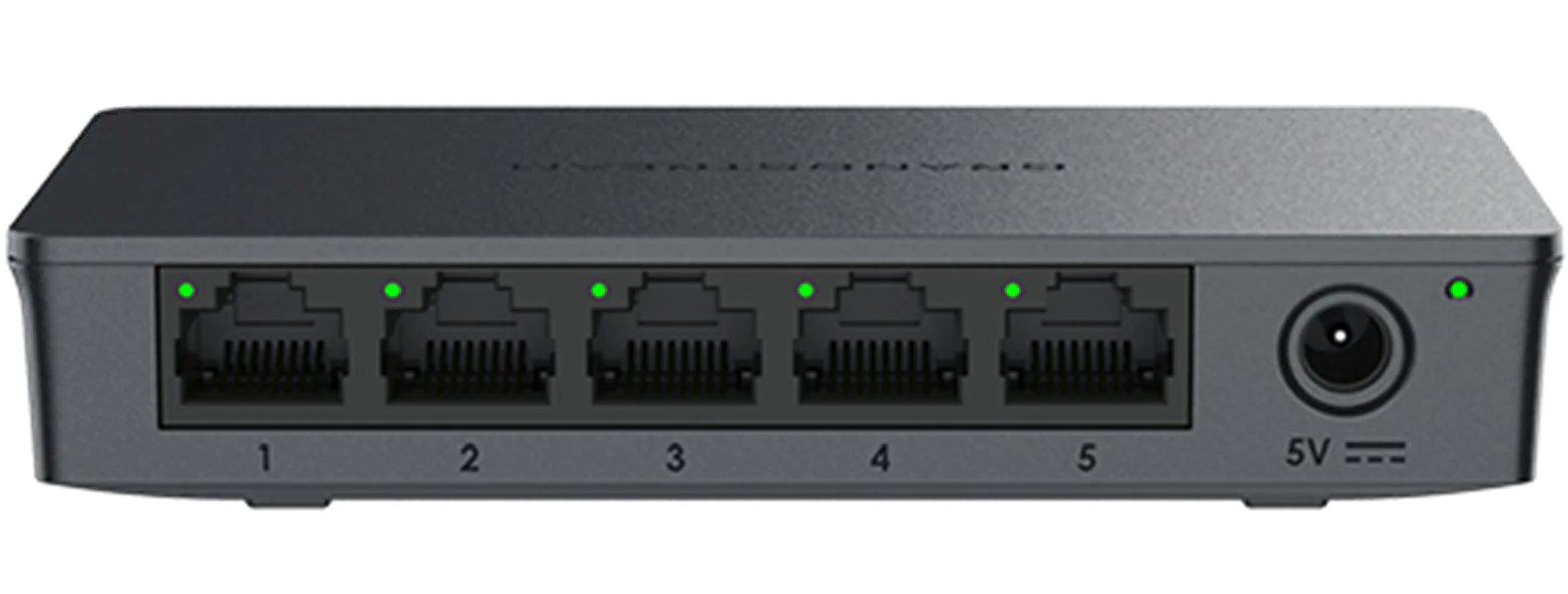 GWN7700  Unmanaged Network Switch 5-port Grandstream Networks — view 2