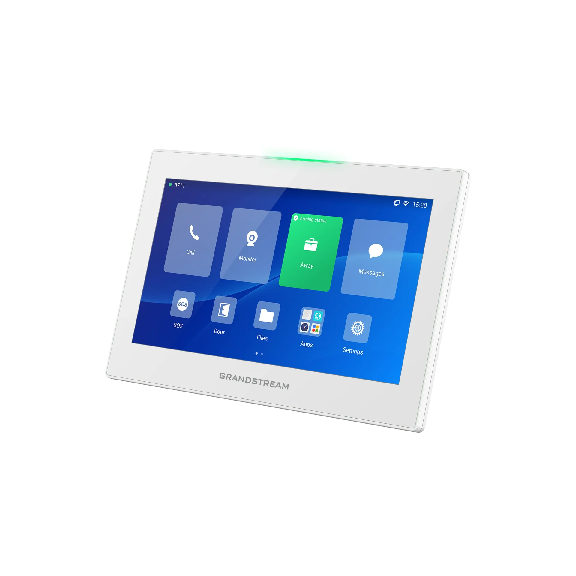 GSC3574 HD SIP Intercom and Facility Control Station - White Grandstream Networks — view 2