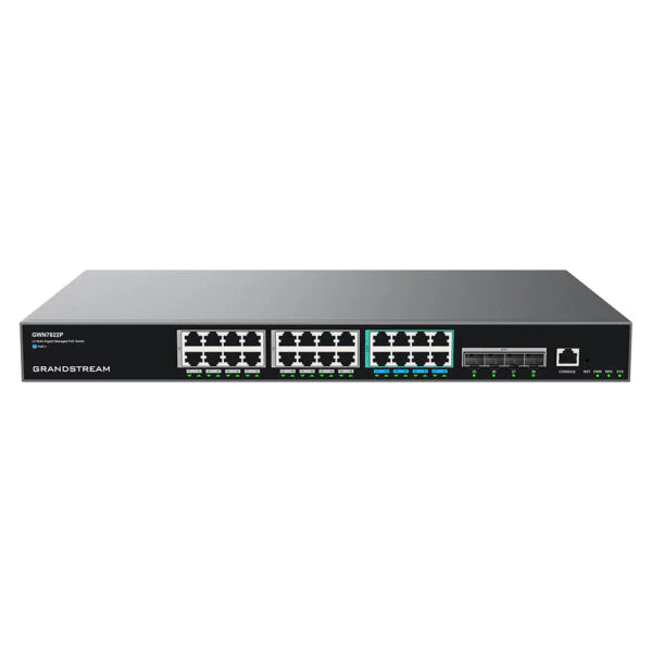 GWN7822P Layer 3 Managed Network Switch 24-port PoE Grandstream Networks — view 2