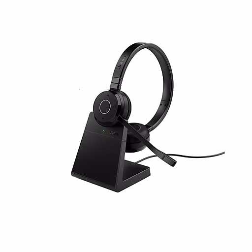 Evolve 65 TE MS Stereo USB-A + Link 390 with Charging Stand Jabra — view 2