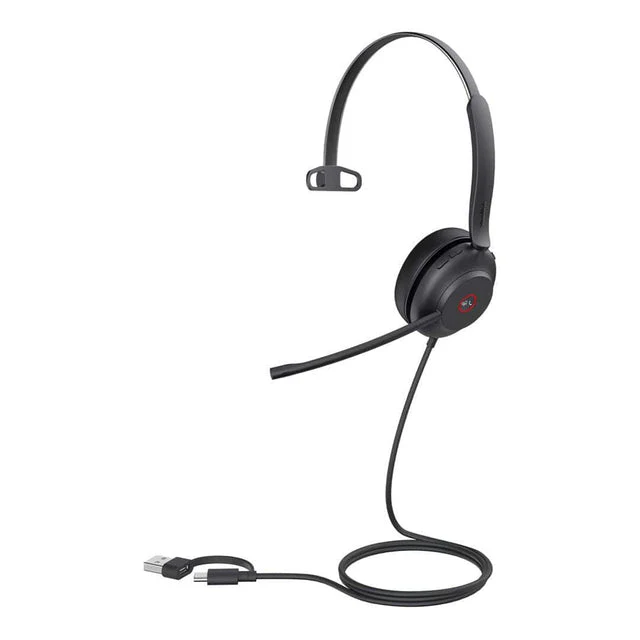 UH37 Wired Headset USBCA Mono Teams Certified # Yealink — view 2