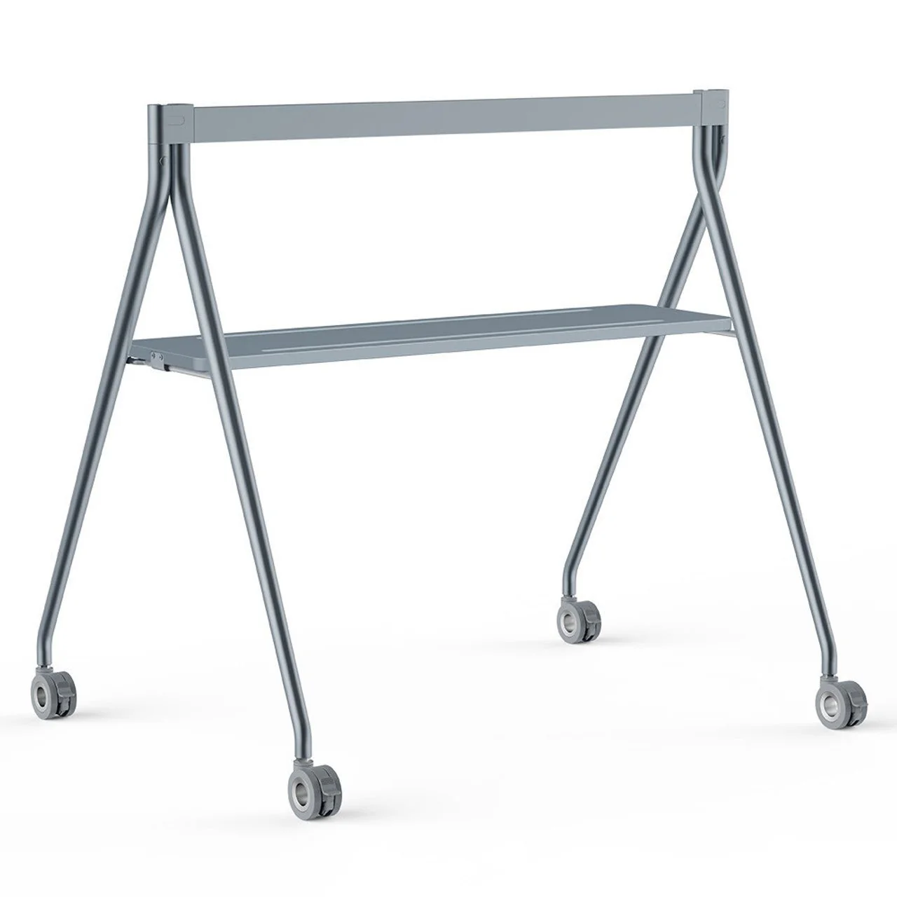 MeetingBoard Pro 75 FloorStand with tray # Yealink — view 2