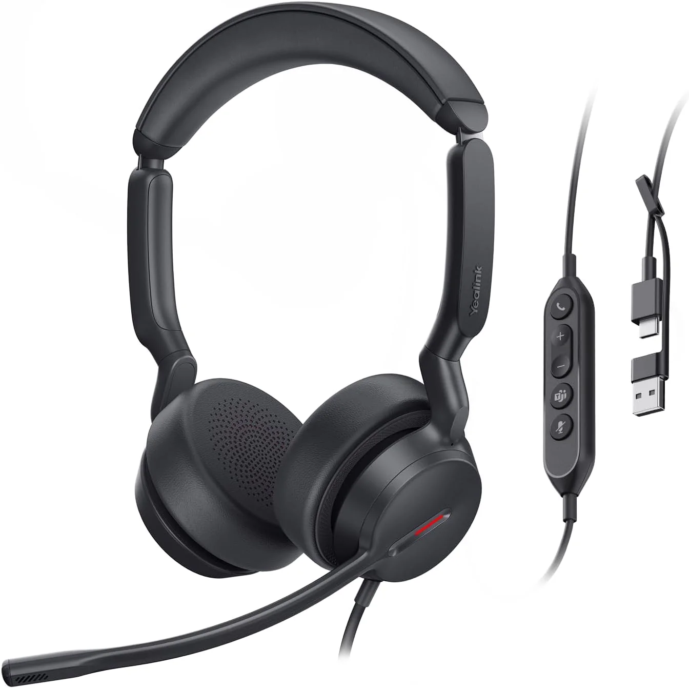 UH44 Dual Teams Headset USB-C/A Yealink — view 2