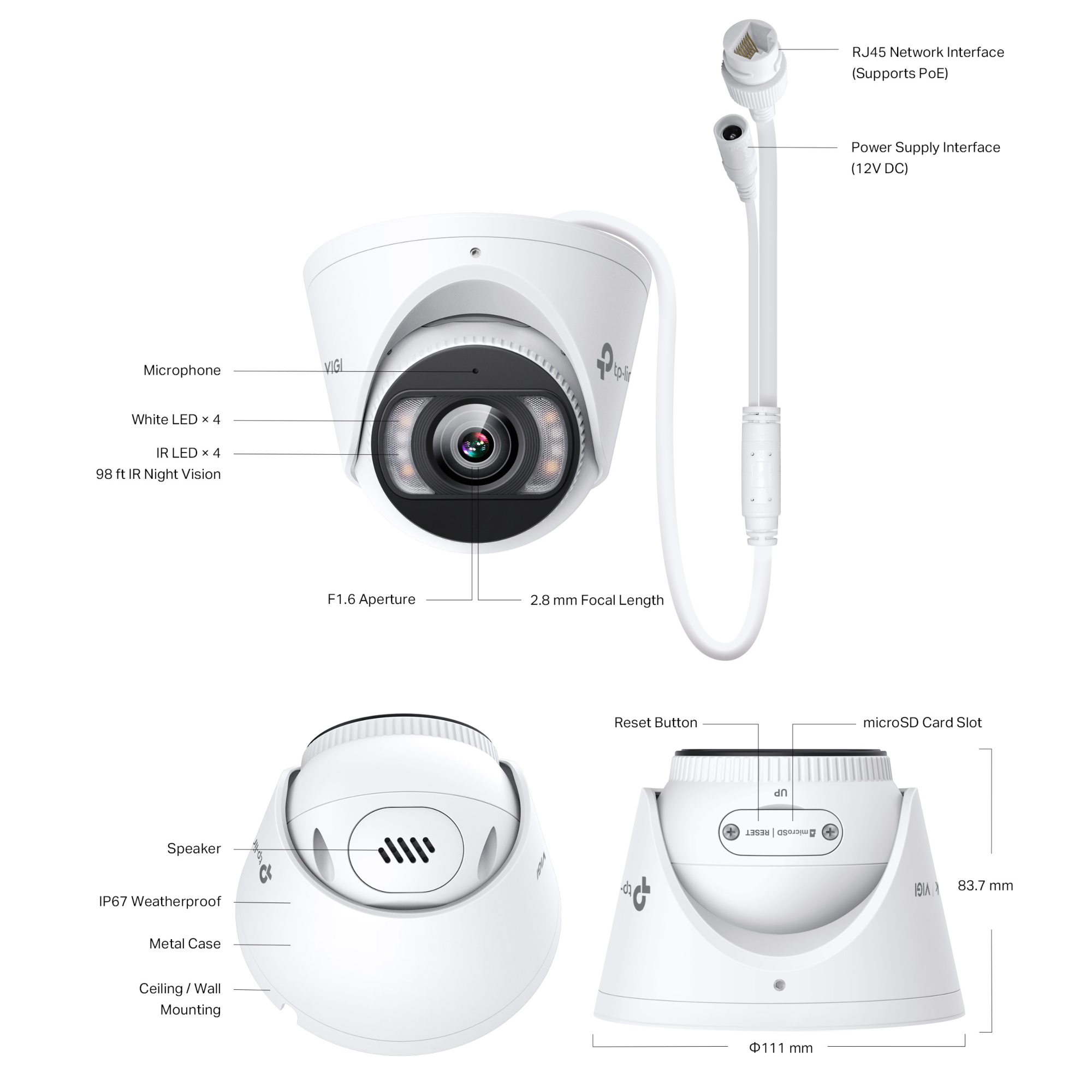 TP-Link VIGI InSight VIGIPROAIO8MPIPCCTVKIT4 TP-Link — view 6