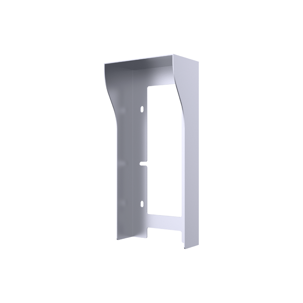 Akuvox R20K On-Wall Mounting Rain Cover – Silver Akuvox — view 2