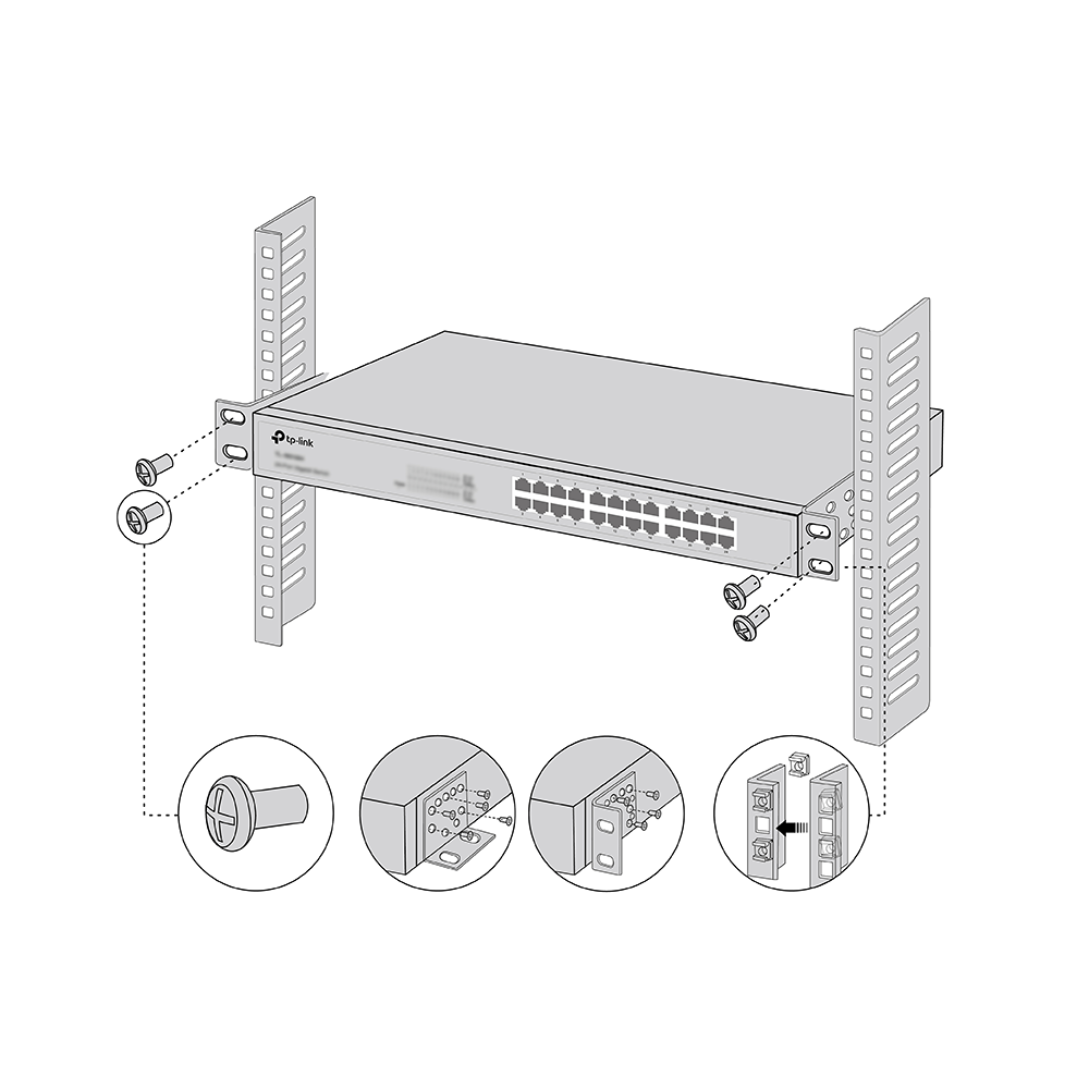 TP-Link RackMount Kit-19 TP-Link — view 4