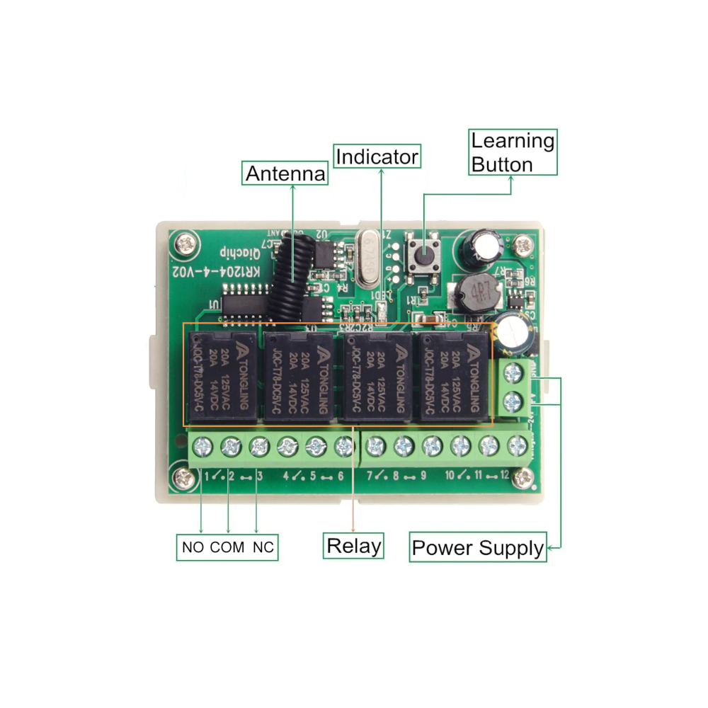 iSecure ICL-DC-4CH-Relay iSecure — view 4