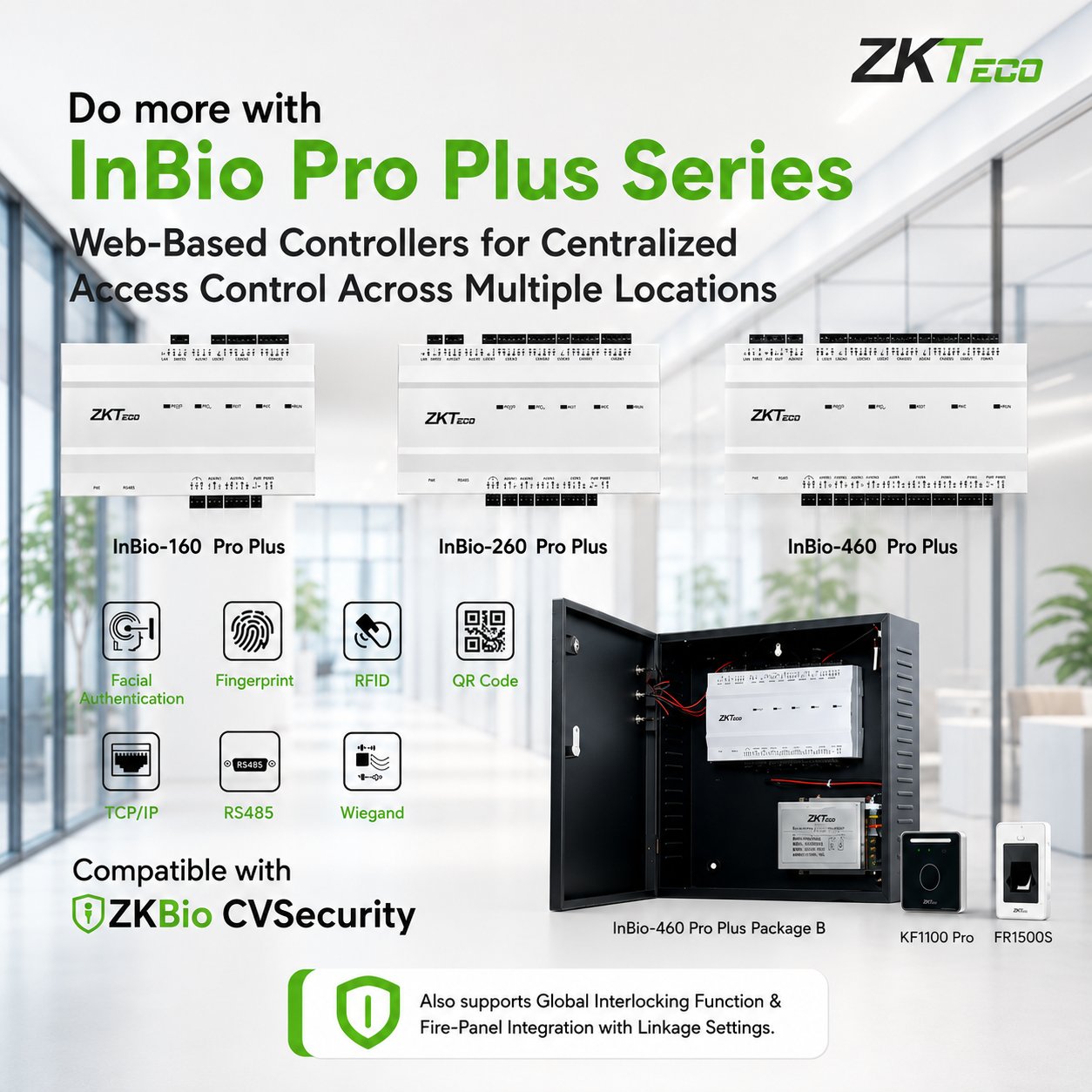 ZKTeco InBio460 Pro Plus – Package B ZKTeco — view 3